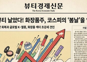 한국 화장품주 급등’ 소식에 웃음꽃 핀 K-뷰티의 위력